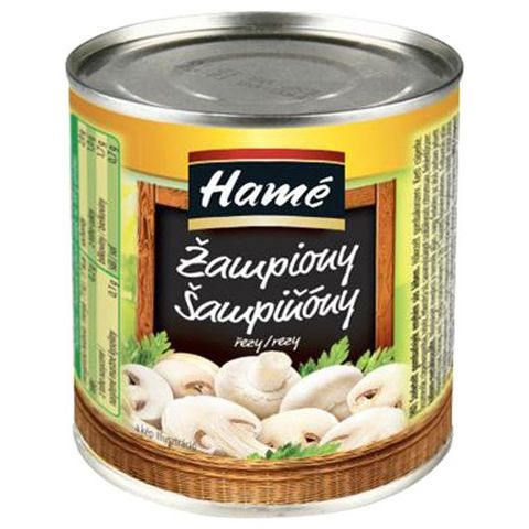 Hamé Žampiony krájené | 212 g