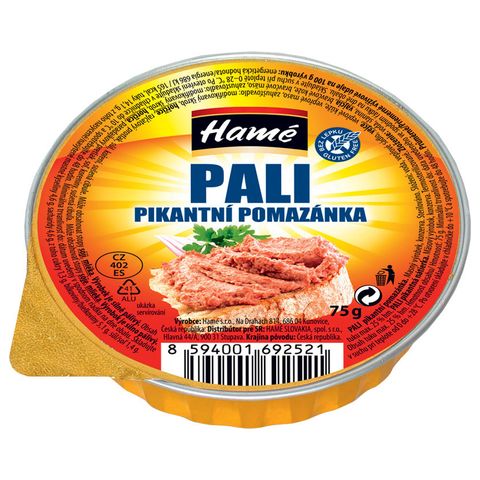 Hamé Paštika Pali pikantní | 75 g