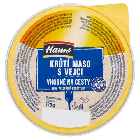 Hamé Krůtí maso s vejci | 120 g