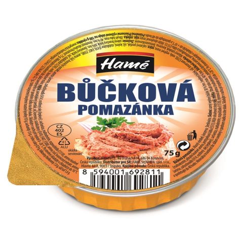 Hamé Paštika bůčková pomazánka | 75 g