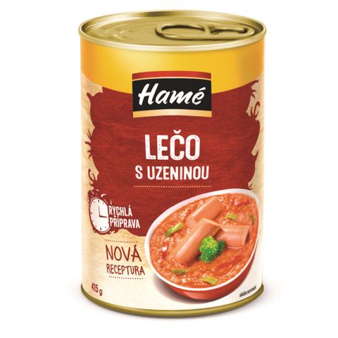 Hamé Lečo with smoked sausage | 415 g