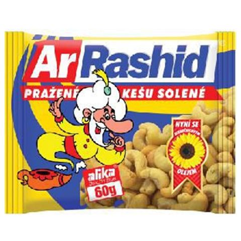 ArRashid Kešu pražené solené | 60 g