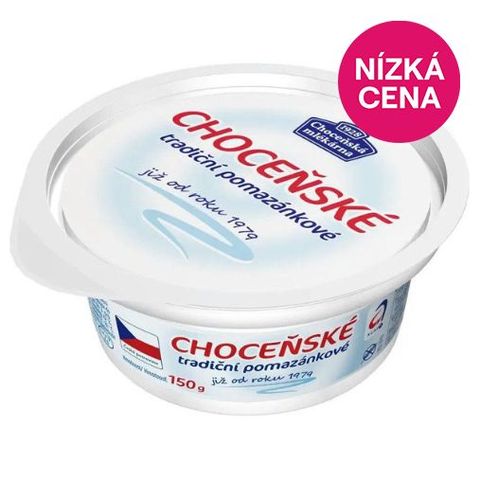 Choceňské pomazánkové máslo přírodní | 150 g