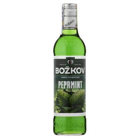 Božkov Peppermint liqueur 19% | 0.5 l