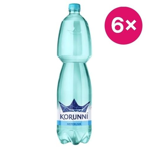 Korunní Voda neperlivá | 6 x 1.5 l