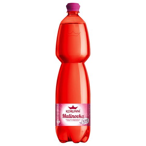 Korunní Water raspberry lightly sparkling | 1.5 l