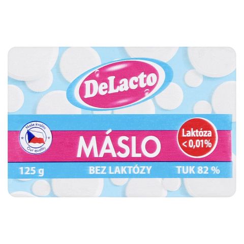 Delacto Máslo bez laktózy | 125 g