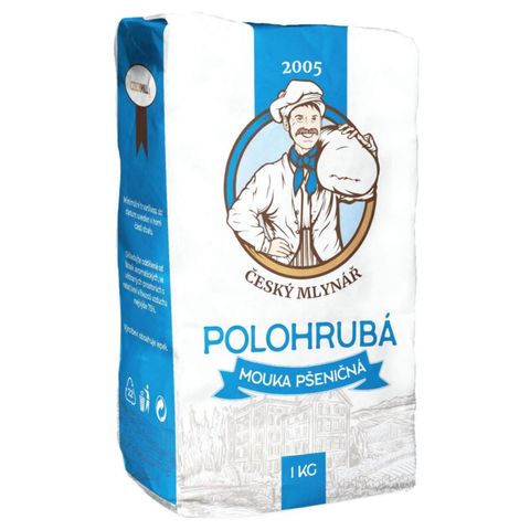 Český mlýnář Semi-Coarse Wheat Flour | 1 kg