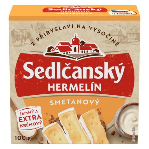 Sedlčanský Hermelin cheese creamy | 100 g