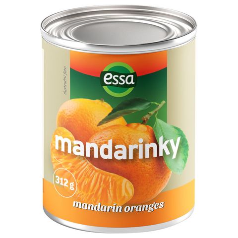 Essa Kompot mandarinky celé | 312 g