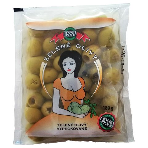 Essa Pitted Green Olives | 180 g