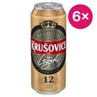 Krušovice Královská 12 Světlý ležák pivo | 6 x 0.5 l