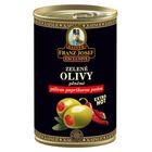 FJK Olivy zelené pálivá paprika | 314 ml