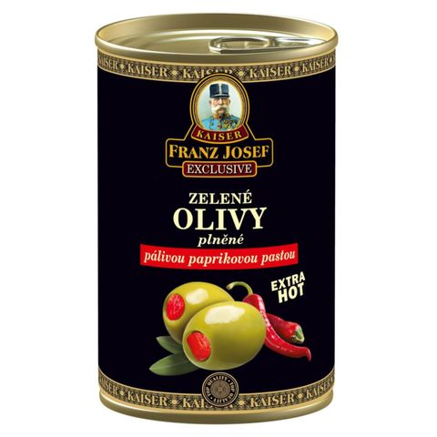 FJK Olives green hot pepper | 314 ml