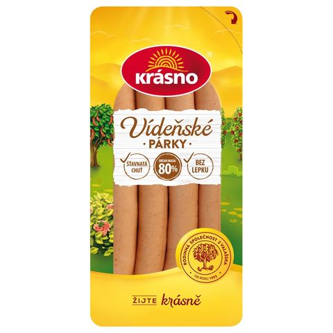 Krásno Viennese sausages | 200 g