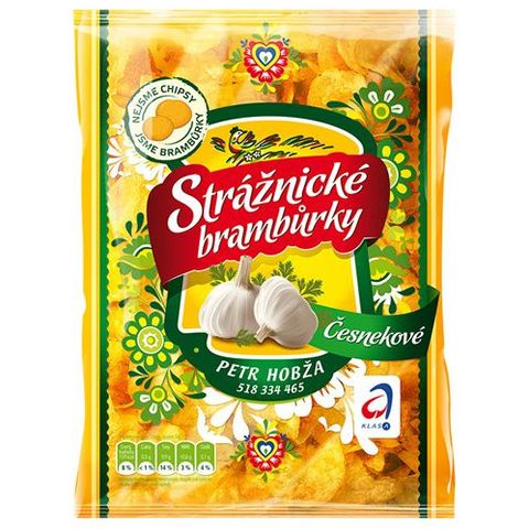 Strážnické brambůrky česnek | 60 g