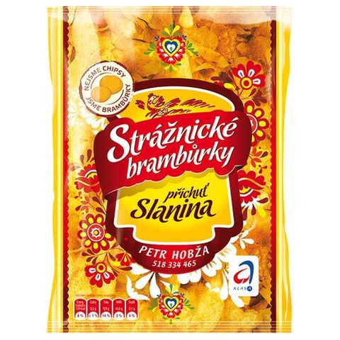 Strážnické brambůrky slanina | 60 g