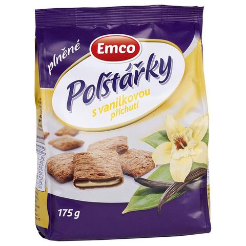 Emco Polštářky Vanilla Flavour | 175 g