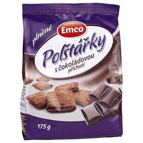 Emco Polštářky s čokoládovou příchutí | 175 g