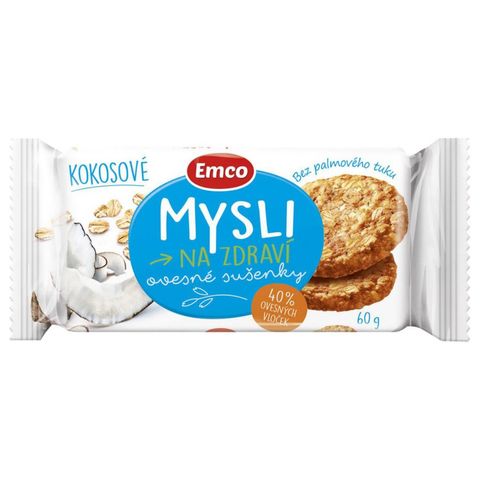 Emco Oat biscuits coconut | 60 g