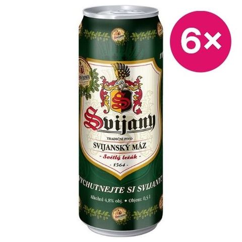 Svijany Pivo svijanský máz | 6 x 500 ml