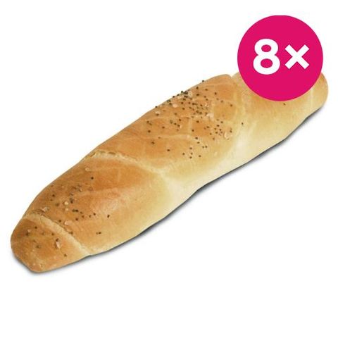 Pekárna Hořovice Rohlík | 8 x 43 g