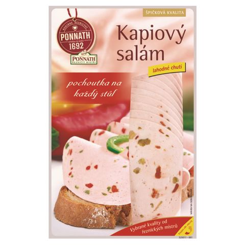 Ponnath Salám kapiový krájený | 100 g