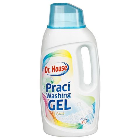 Dr.House Gel na praní barevného prádla (25 praní) | 1.5 l