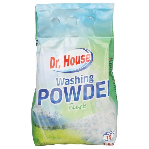 Dr.House Fresh prací prášek (15 praní) | 1,5 kg