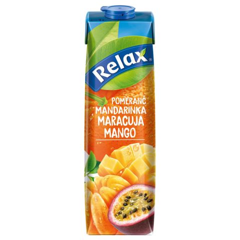 Relax Nápoj mango, maracuja & mandarinka | 1 l