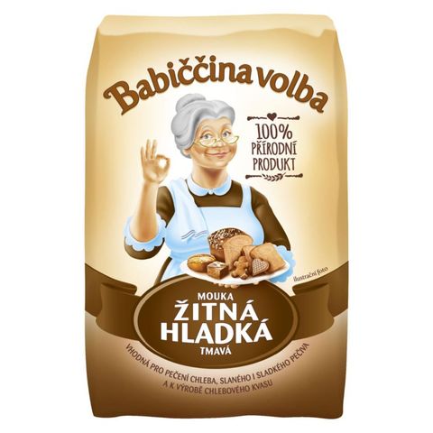 Babiččina mouka Rye Flour Bread | 1 kg