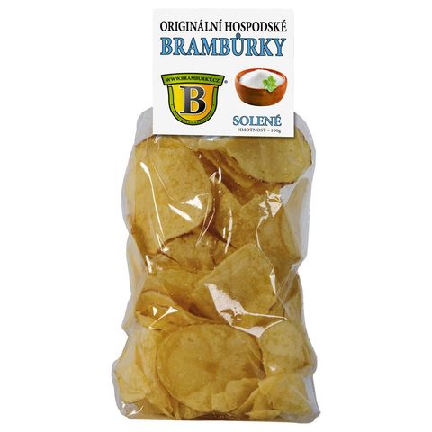 Originální hospodské brambůrky solené | 100 g