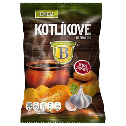 Originální Kettle Chips Garlic Flavour | 120 g