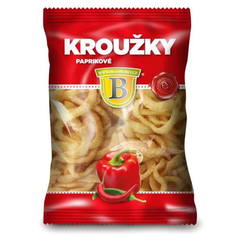 Original Potato Chips Snack rings paprika | 50 g