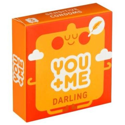 Primeros You Me Darling Condoms Extra Thin | 3 x 1 piece