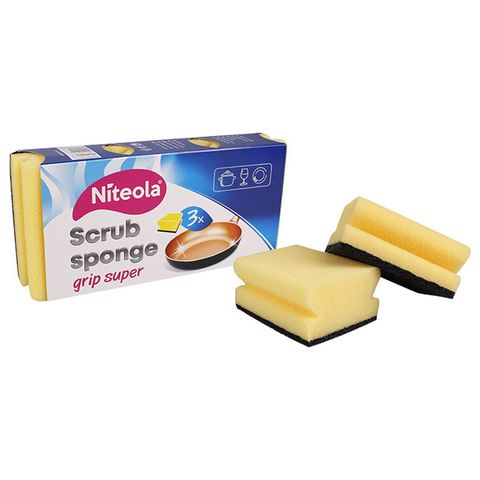 Niteola Scrub Sponge | 3 pieces