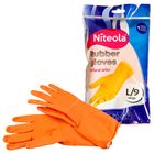 Niteola Rubber Gloves Latex 1 Pair L | 1 piece