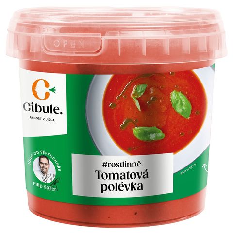 Cibule Bistro Tomato Soup with Basil by Filip Sajler | 340 ml