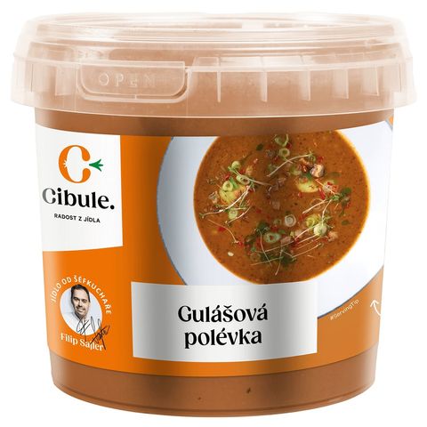 Cibule Bistro Gulášová polévka od Filipa Sajlera | 340 ml