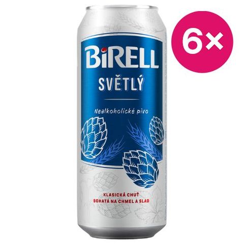 Birell Nonalcoholic beer pale | 6 x 500 ml