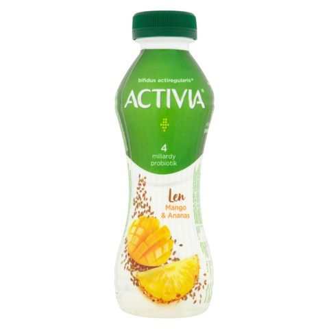 Activia Probiotic Mango Yoghurt Drink, Pineapple and Flax Seeds | 280 g