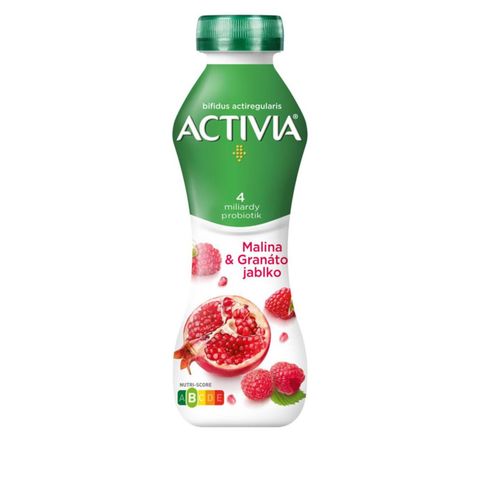 Activia Probiotický jogurtový nápoj malina a granátové jablko | 280 g