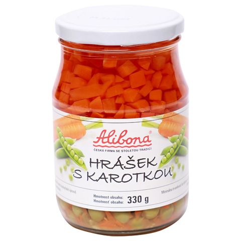 Alibona Hrášek a mrkev | 330 g