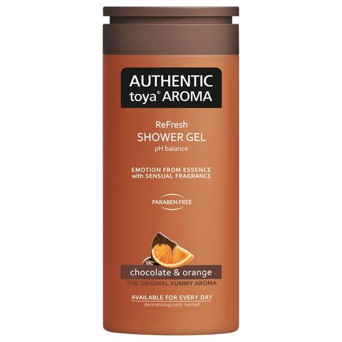 Authentic Toya Aroma čokoláda & pomeranč sprchový gel | 400 ml