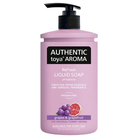 Authentic Toya Aroma Liquid Soap Grapes & Grapefruit | 400 ml