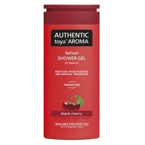 Authentic Toya Aroma černá třešeň sprchový gel | 400 ml