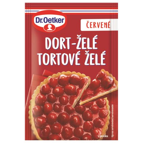 Dr.Oetker Dort želé červené | 10 g