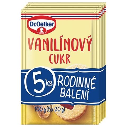 Dr.Oetker Vanilínový cukr | 5 x 20 g