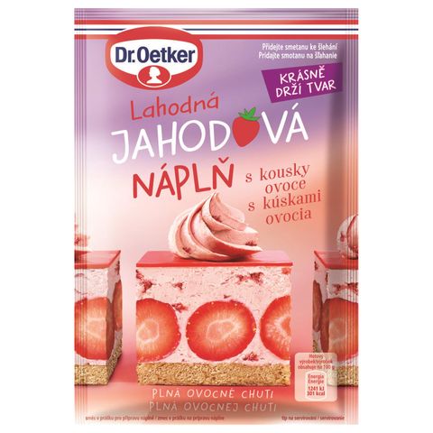 Dr.Oetker Náplň jahodová | 50 g