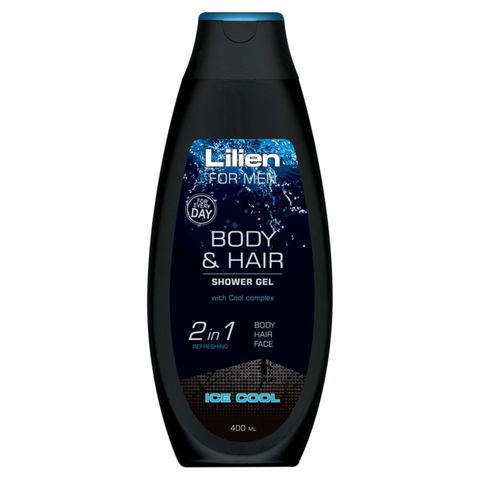 Lilien Ice Cool sprchový gel pro muže | 400 ml